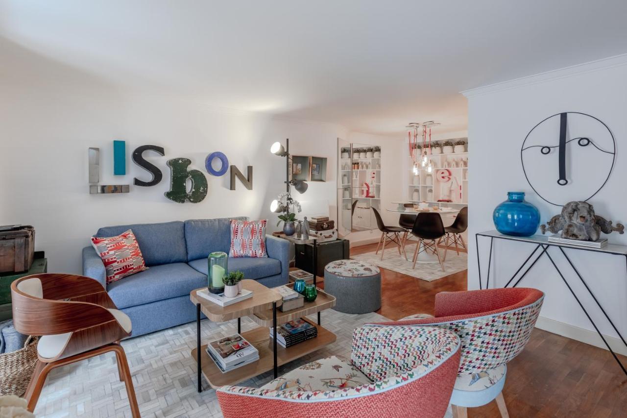 Artistic Design - Principe Real Apartment Lisbon Bagian luar foto
